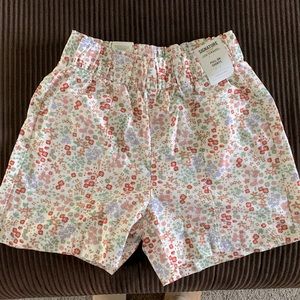 Floral pull on shorts